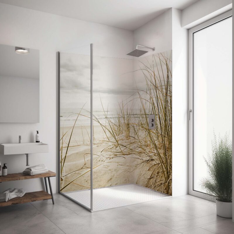 Corner shower set — Dune view