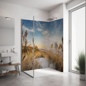 Eckset Duschrückwand “Ostsee” MAR_34_21