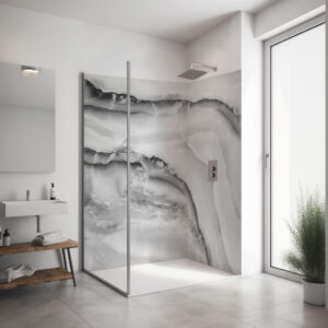 Eckset Duschrückwand “Marmor” ST_44_22