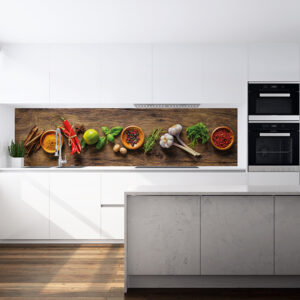 Küchenrückwand Kräuter & Gewürze KM_37_21