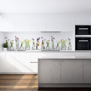 Küchenrückwand Blumen KM_39_21