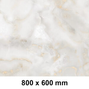 Alternative view of Spritzschutz Marmor (Gold) KM_45_21