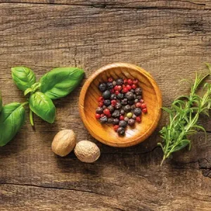 Alternative view of Küchenrückwand Kräuter & Gewürze KM_37_21