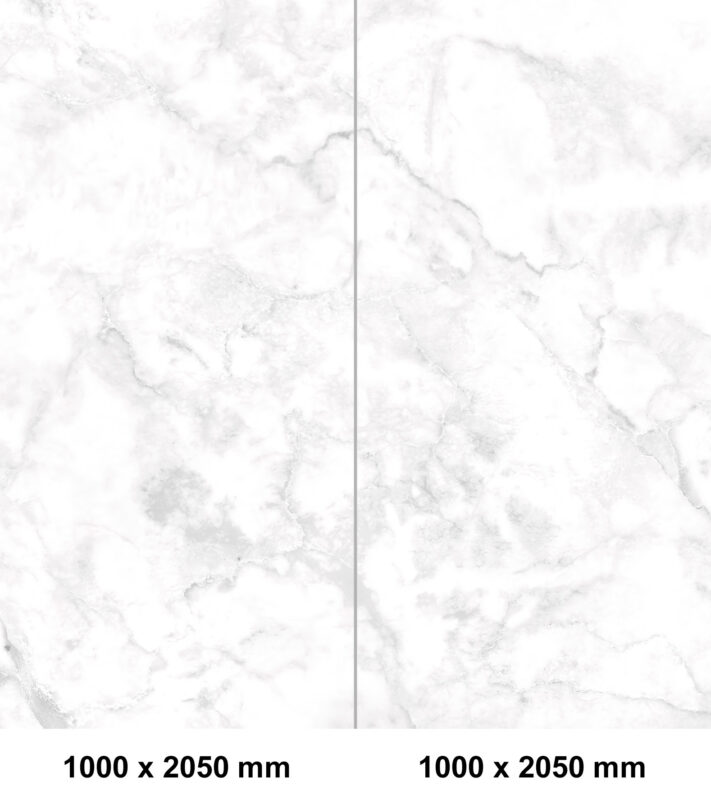 Corner shower set — Stone