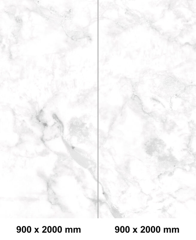 Corner shower set — Stone