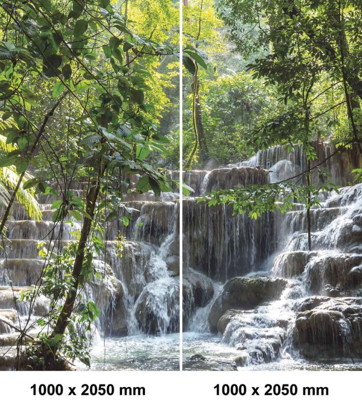 Eck-Duschset — Wasserfall