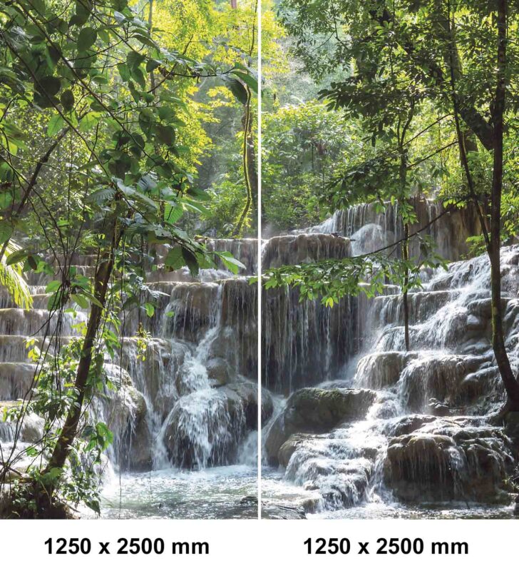 Eck-Duschset — Wasserfall