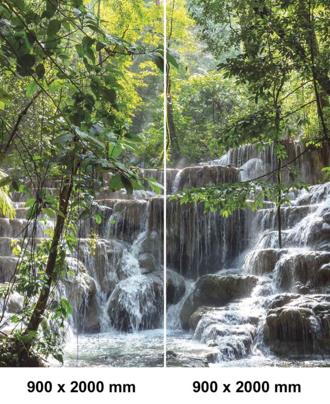 Eck-Duschset — Wasserfall