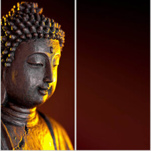 Alternative view of set de esquina panel de ducha sin juntas ”Zen Buddha Licht” ZEN_19_21