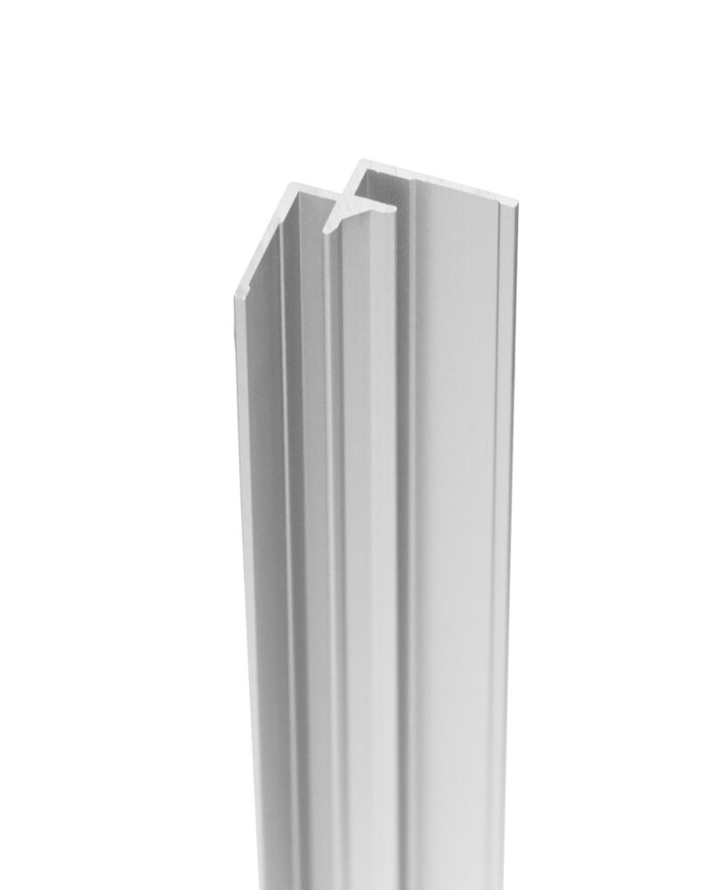 PlateART Perfil esquinero interior de aluminio para paneles de 3mm