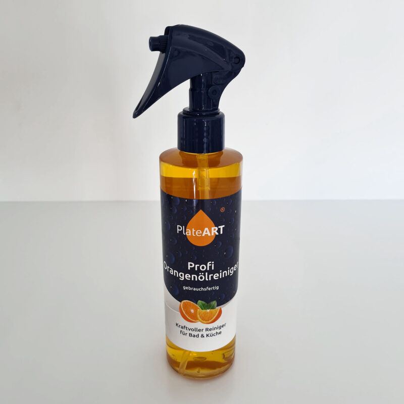 PlateART Limpiador de aceite de naranja, set profesional